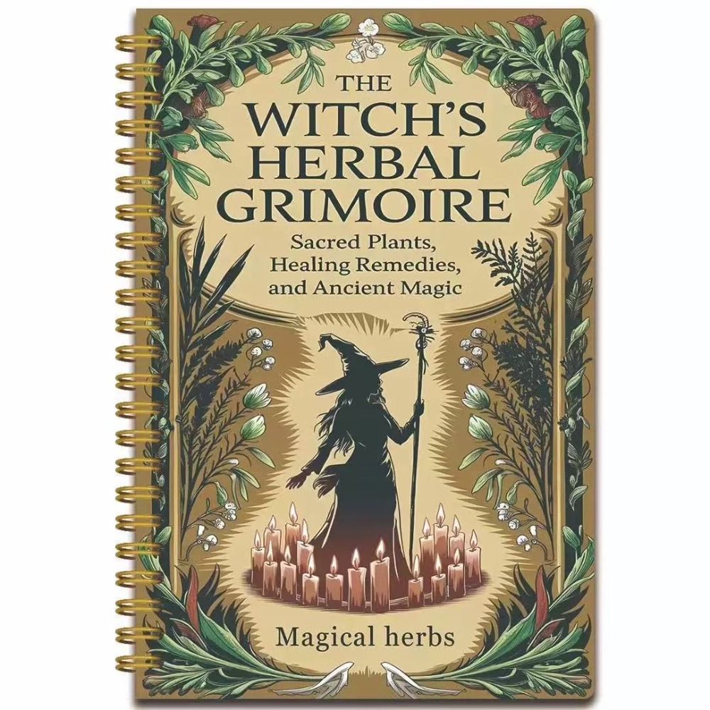 Herbal Wellness For You - Cuaderno A5 de Diseño Vintage con