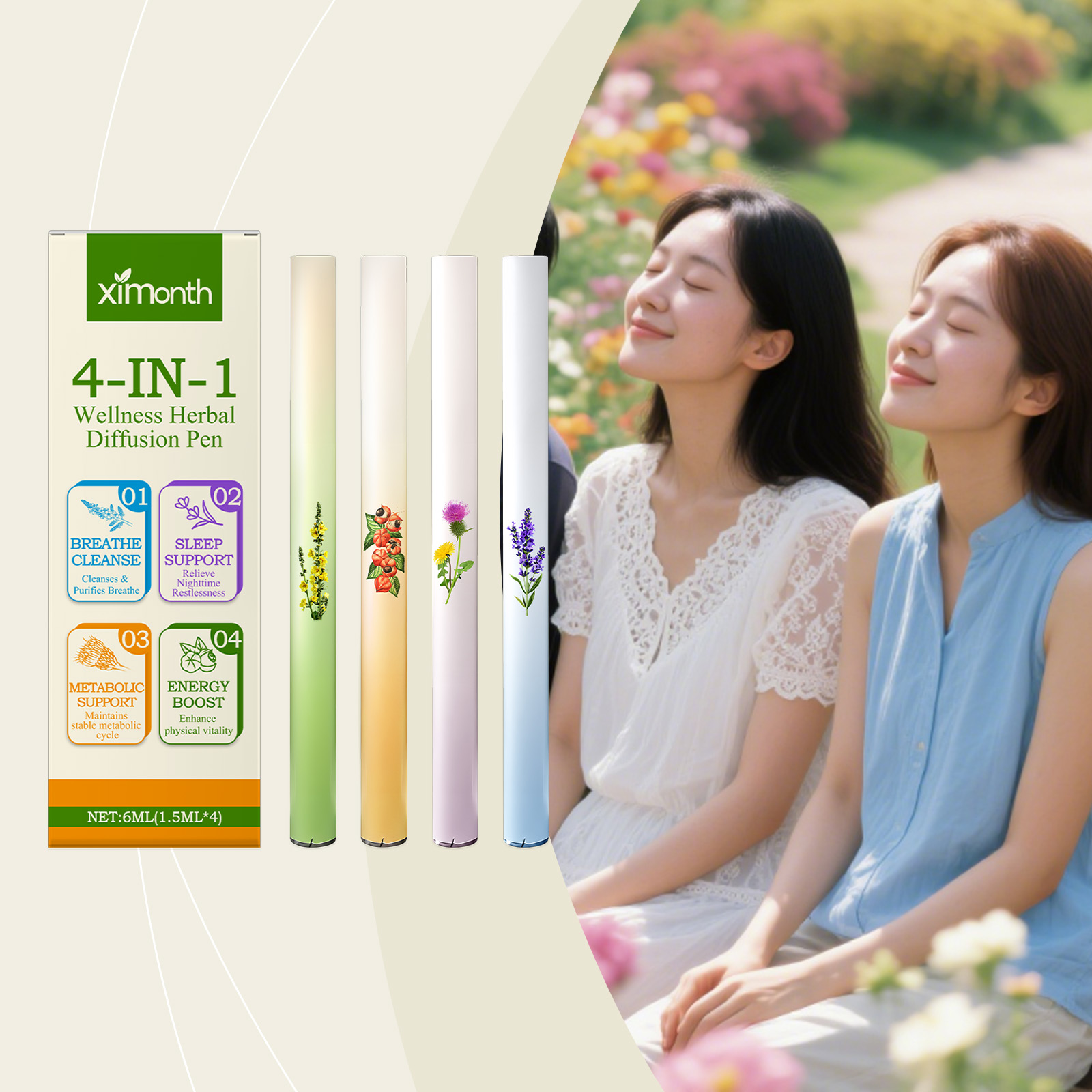 Palo combinado de energía a ba - Herbal Wellness For You reseña y precio