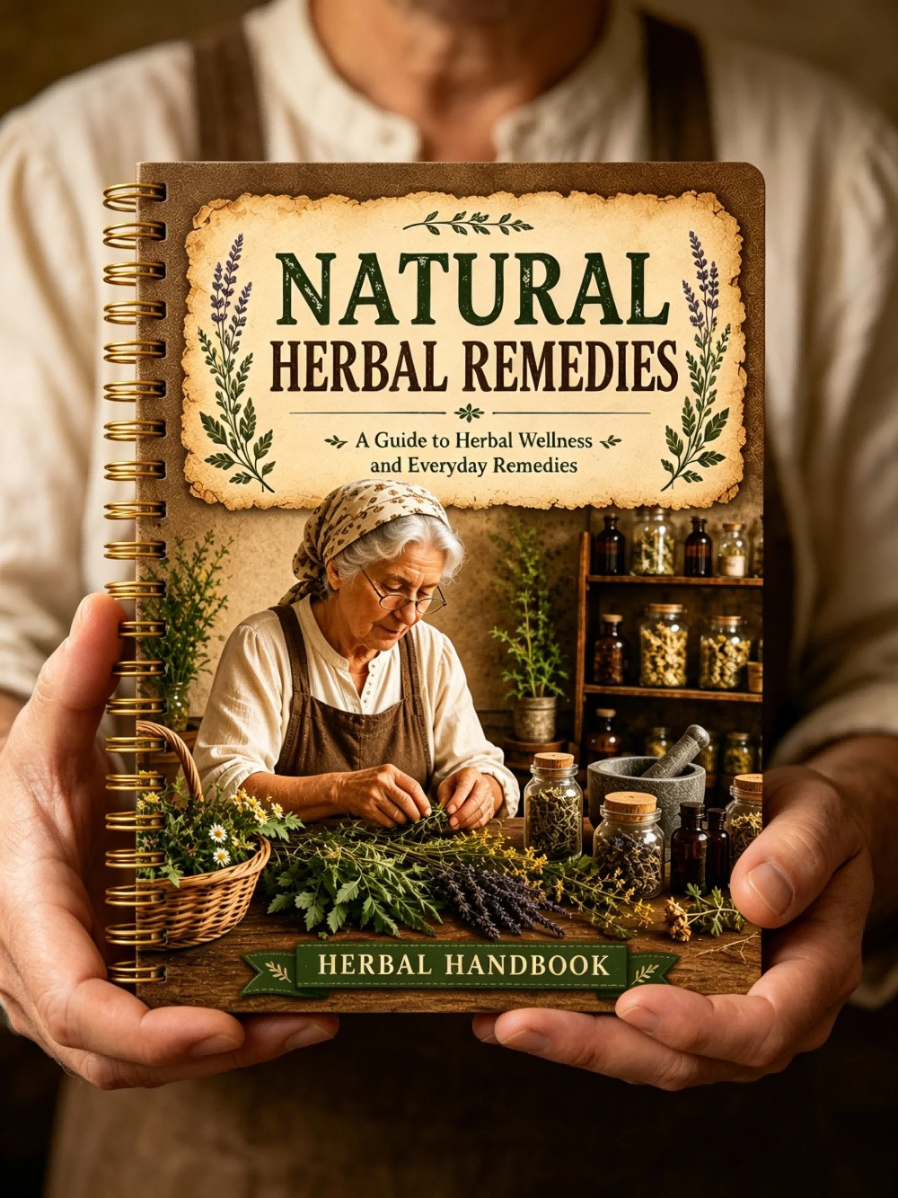 Cuaderno A5 de Diseño Vintage  - Herbal Wellness For You reseña y precio