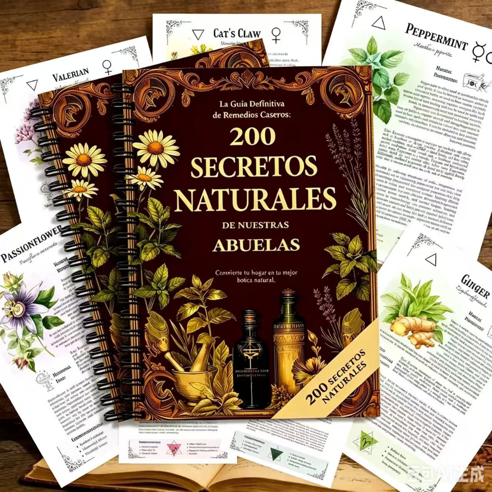 200 Secretos Naturales, Guía d - Herbal Wellness For You reseña y precio