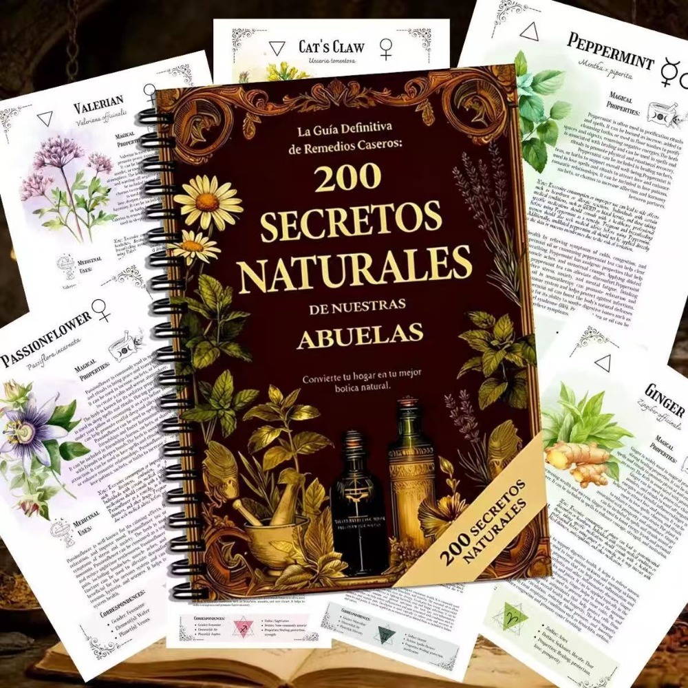 200 Secretos Naturales, Guía d - Herbal Wellness For You reseña y precio