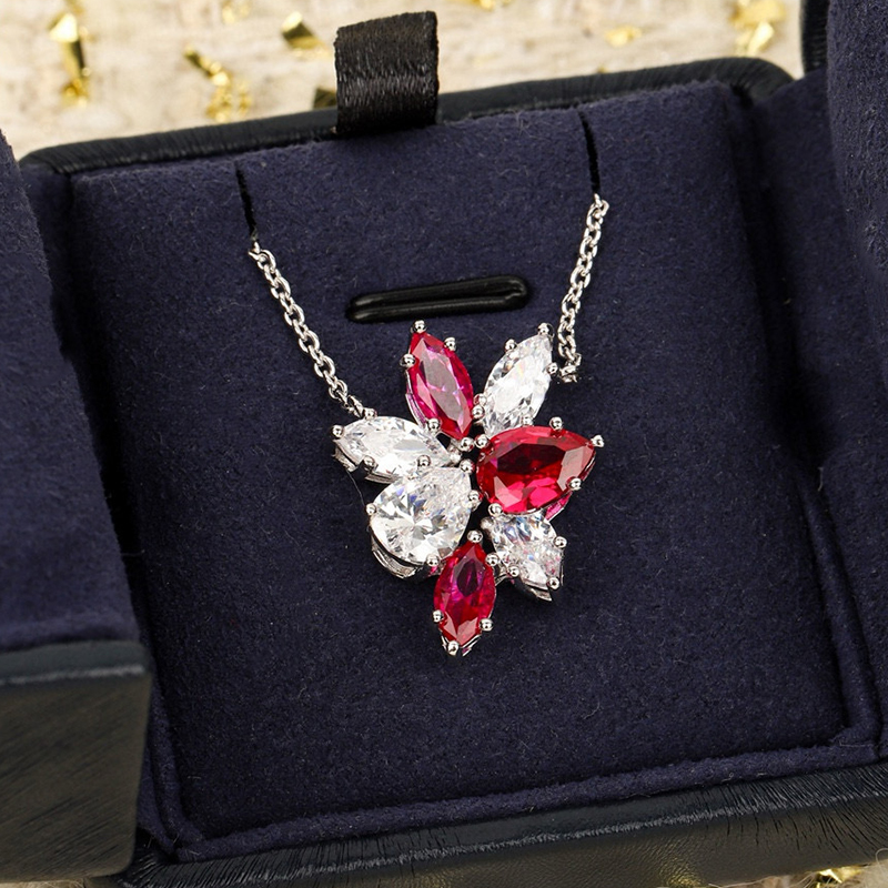 Joyería de plata de ley 925 pu - Red Clover Flower reseña y precio